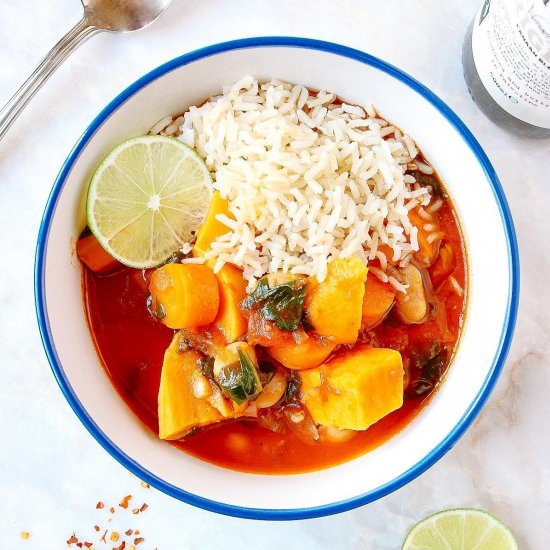 Moroccan Root Vegetable Tagine