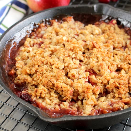 Apple Cranberry Crisp