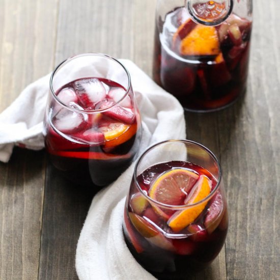 Mulled Apple Cider Sangria