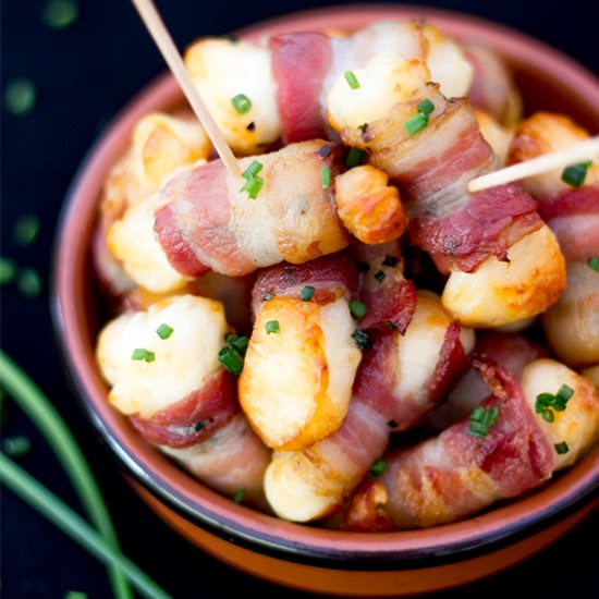 Bacon Halloumi Bites