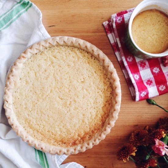 Nostalgic Buttermilk Pie