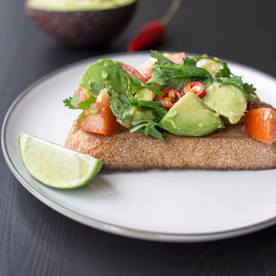 Avocado & Chili Toast