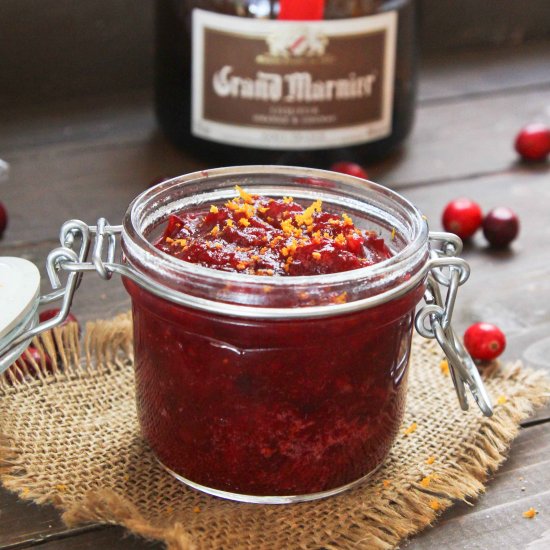 Maple Orange Cranberry Sauce