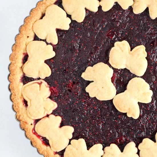 Cranberry Jam Tart