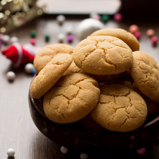 Eggless Ghee Cookies