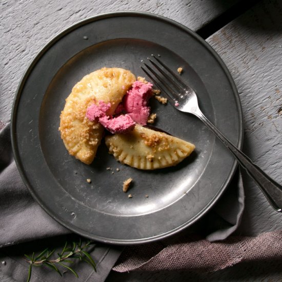 Austrian Dumplings with Plum