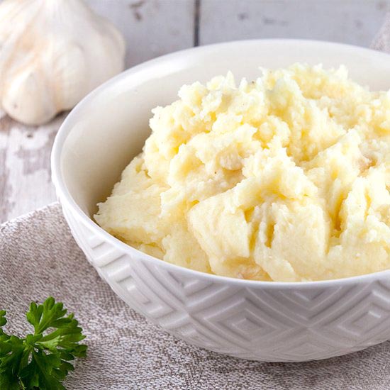 Mashed Potatoes with Roasted Garlic