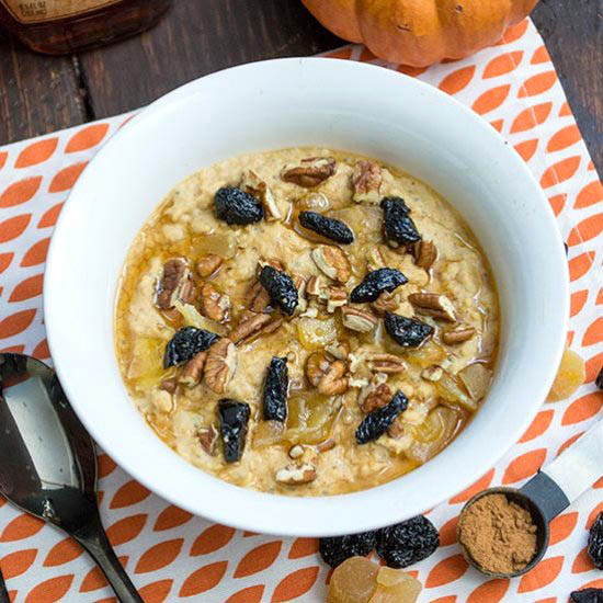 Protein Pumpkin Oatmeal