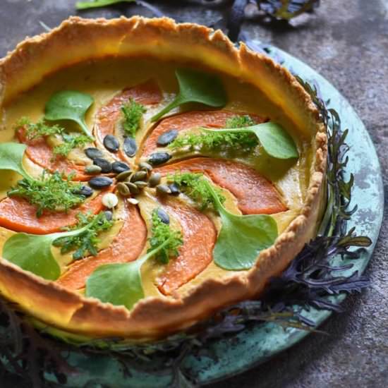 Pumpkin Quiche