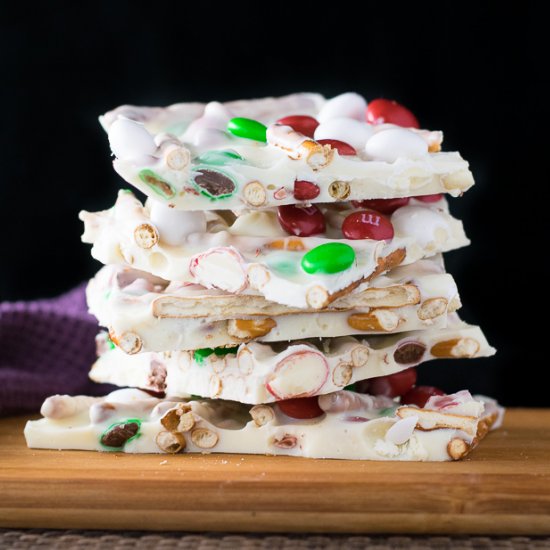 M&M’s Christmas Bark