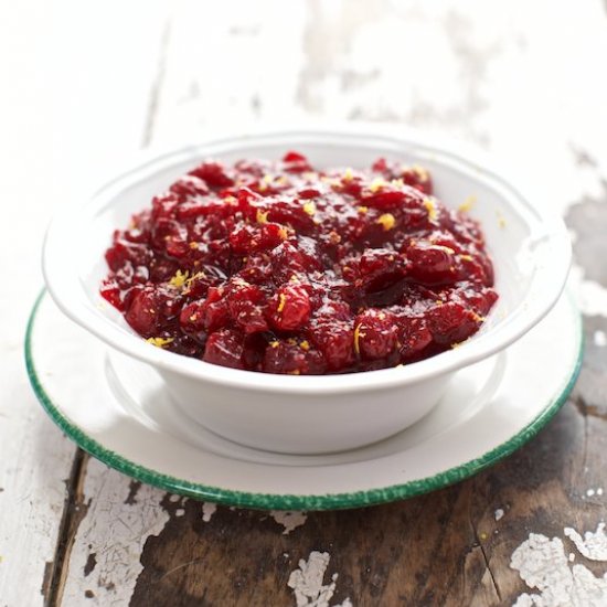 Homemade Cranberry Sauce