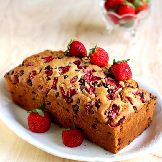 Strawberry Chocolate Chip Loaf