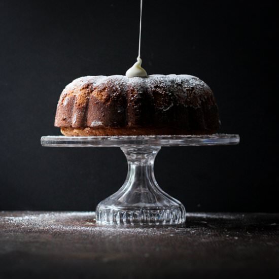 Spiced Eggnog Pound Cake