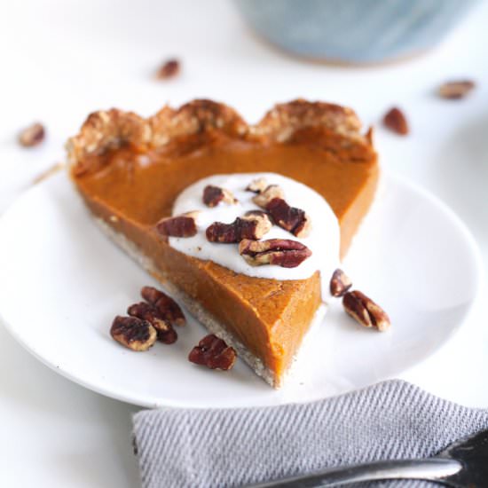 Vegan Sweet Potato Pie