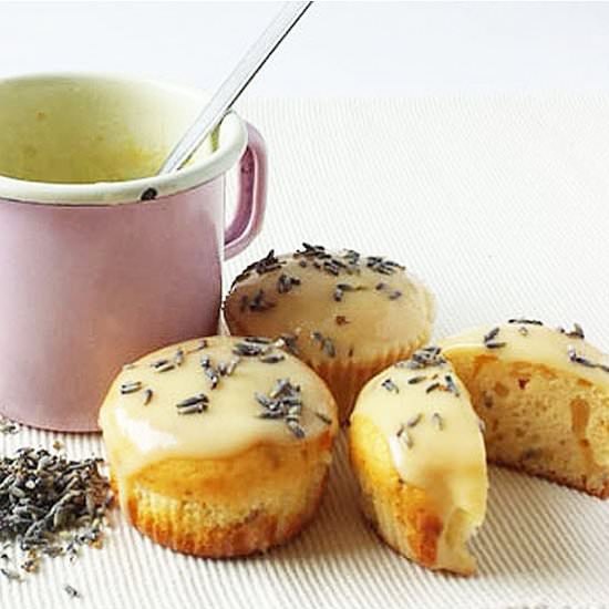 Lavender Muffins