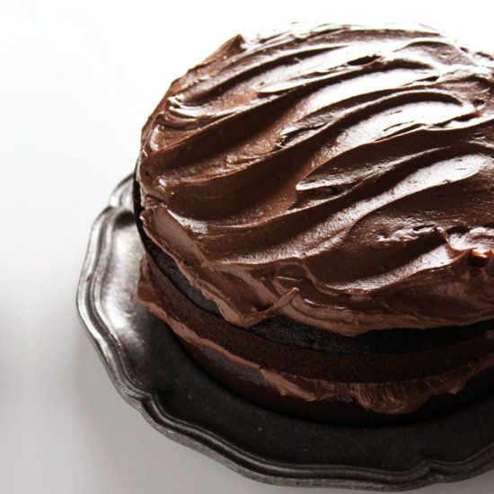 The Ultimate Vegan Chocolate Cake!