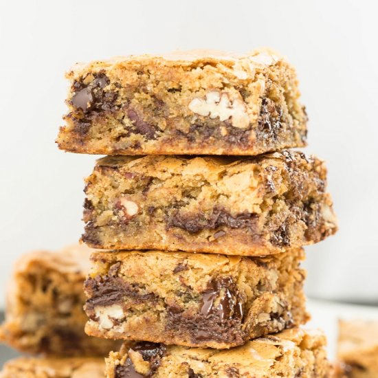 Brown Butter Chocolate Blondies