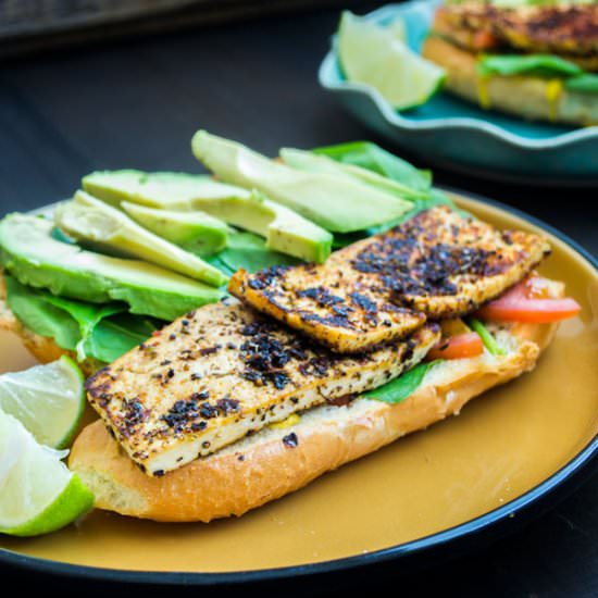 Blackened Tofu Sandwich