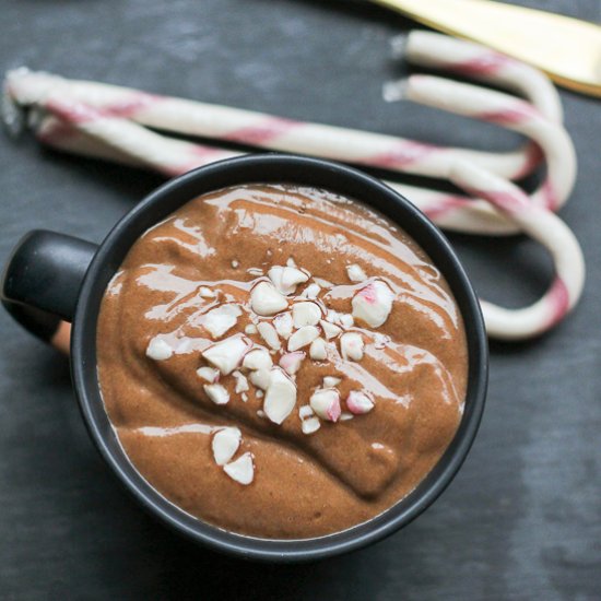 Vegan Peppermint Cacao Pudding