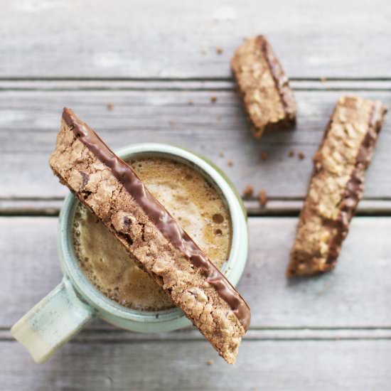 Gluten-free Triple Choc. Biscotti