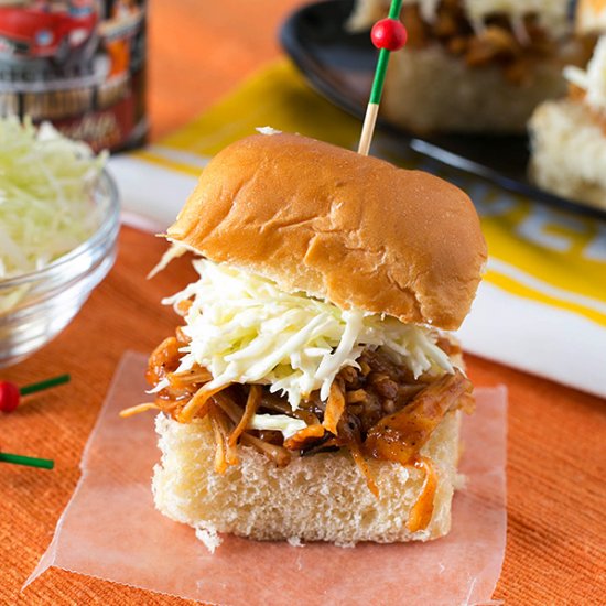 Grilled Vegan “Pulled Pork” Sliders