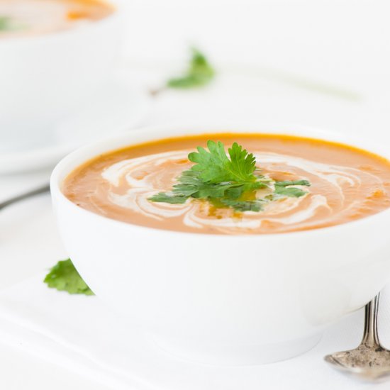 Thai Curried Pumpkin Soup