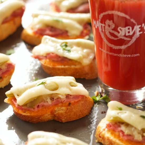 Mini Reuben Sandwich Appetizers