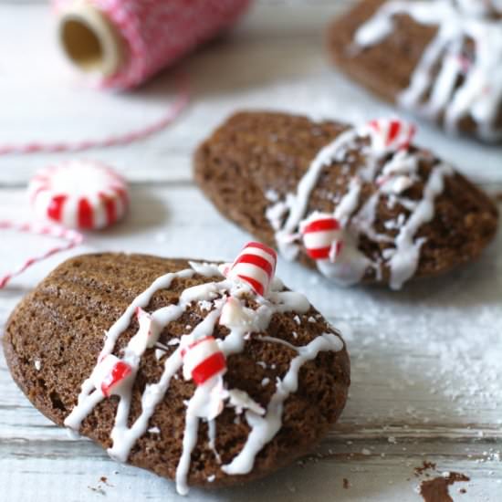 Gluten Free Peppermint Madeleines