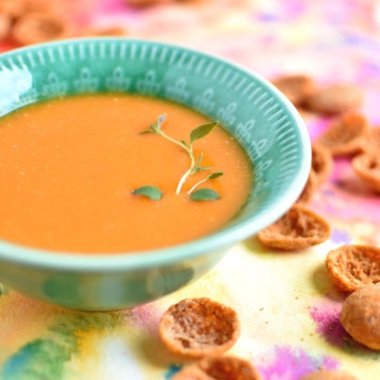 Aromatic Homemade Tomato Soup