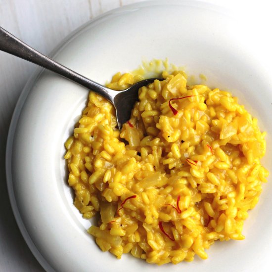 Sunny Saffron Risotto