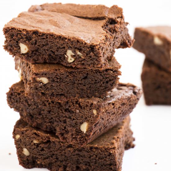 Chewy Chocolate Pecan Brownies