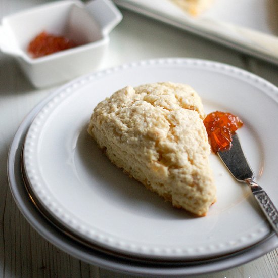 Molly’s Scones with Lemon and Ginge