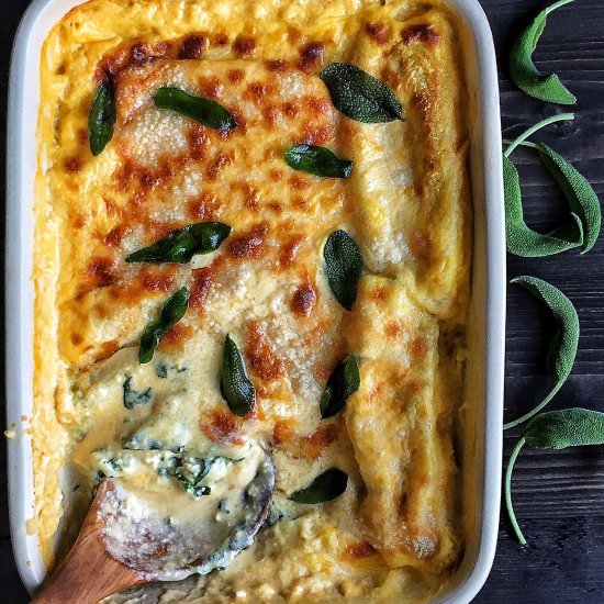 Spinach & Ricotta Cannelloni