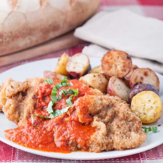 Breaded Veal Cutlets – Fettini