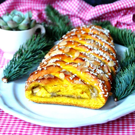 Swedish Saffron Braided Bread