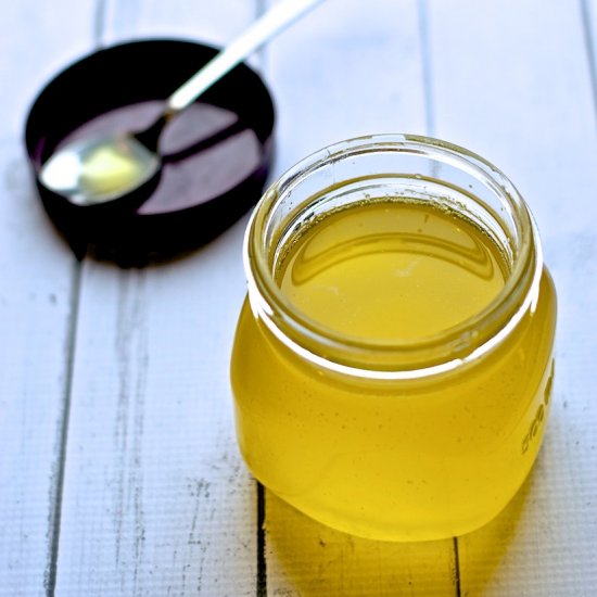 Make Ghee at Home from Butter