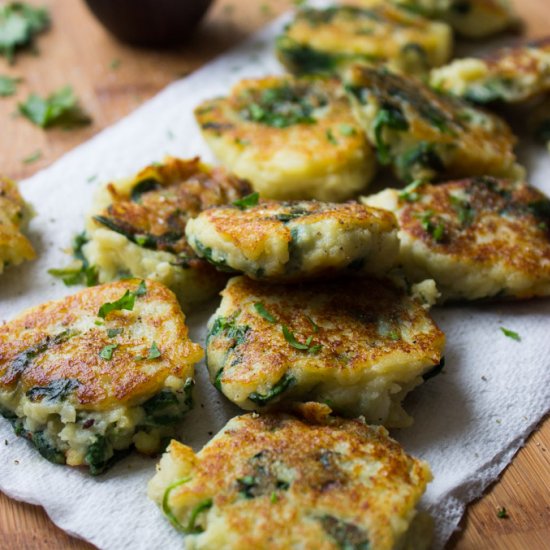 Leftover Mashed Potato Cakes