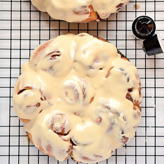 Pumpkin Pie Cinnamon Buns