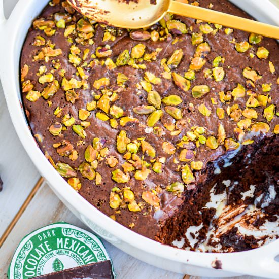 Mexican Chocolate Pudding Cake