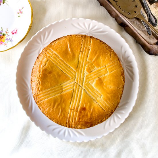 Salted Caramel Gâteau Basque