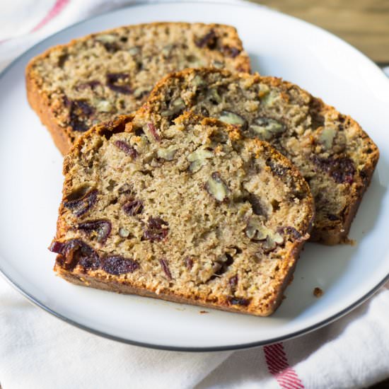 Banana Date Nut Bread