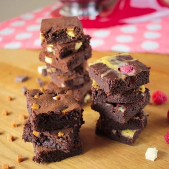 Trio of Brownies