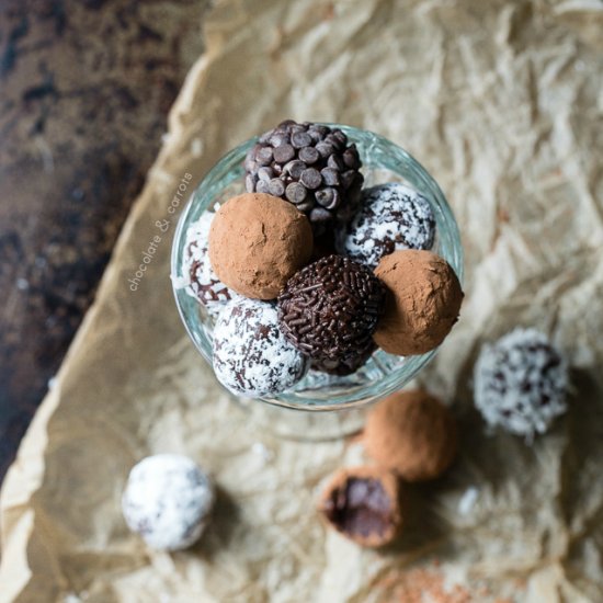 vegan chocolate truffles