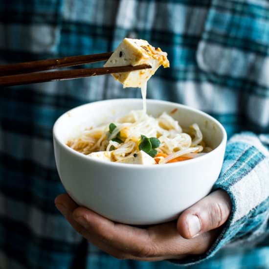 Curry Laksa with Tofu