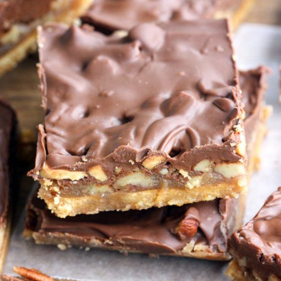 Graham Cracker Toffee Bars