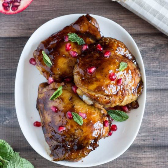 Pomegranate Balsamic Chicken