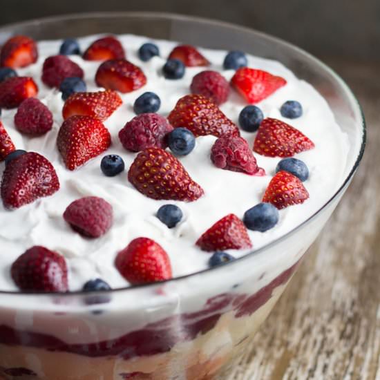 Berry Trifle