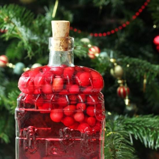 Cranberry Infused Gin