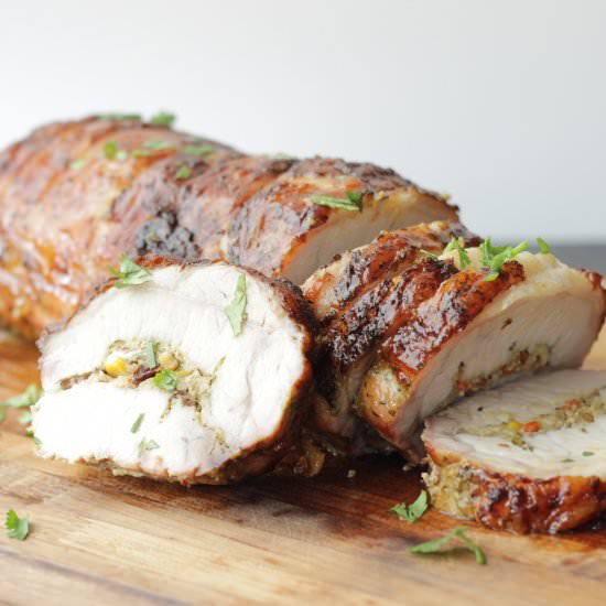 stuffed pork loin