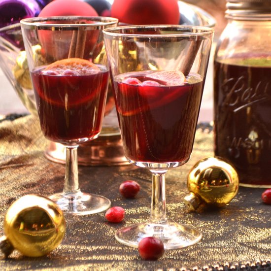 Mulled Cranberry Wine